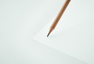 Logo trade promotional items picture of: Natural pencil in seeded pouch